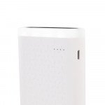 Wholesale 10000 mAh Flashlight LED Light Portable Charger External Battery Power Bank (White)